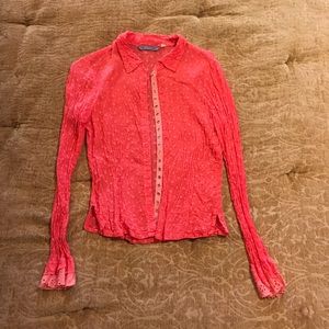 Johnny Was snap blouse